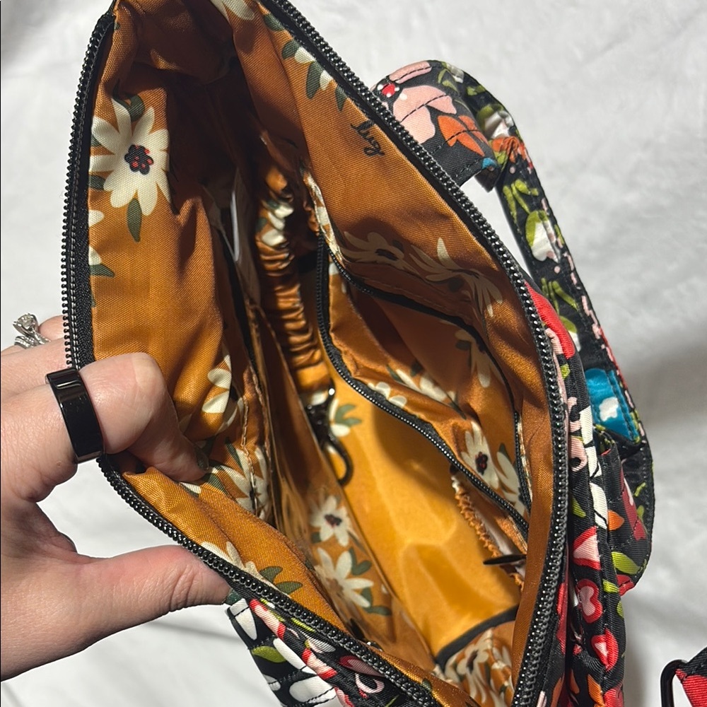 Lug Dory Mini Floral Black Women's Bag - Picture 2 of 5